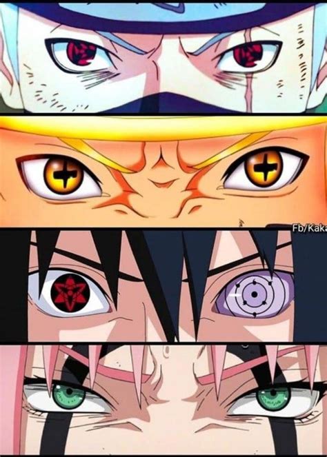 Naruto Eyes Poster Print By Undermountain Displate Naruto Sasuke