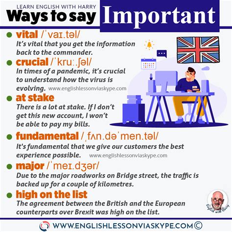 10 Ways To Say Important In English Learn English With Harry 👴