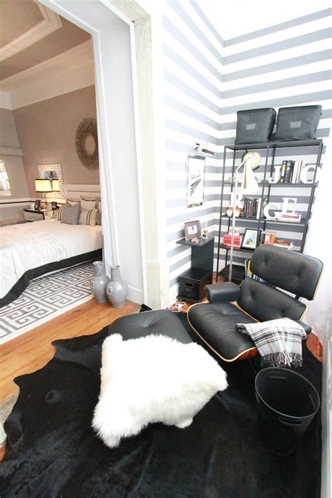 black  white bedroom design
