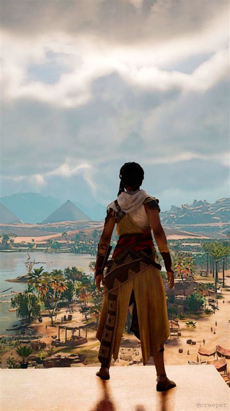 Assassin S Creed Origins Aya Of Alexandria Amunet The Hidden Ones Ancient Egypt