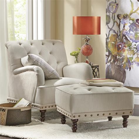 Living Room Chairs With Ottoman