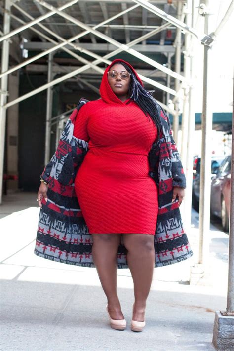 Jezra Curvy Plus Size Plus Size Model Curvy Women Fashion Plus Size Fashion Lil Red Dress
