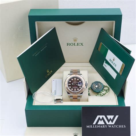 Rolex Yacht Master Rose Gold Chocolate Dial 116621 Millenary Watches