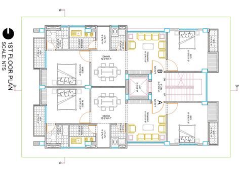 Autocad 2d Plan With Dimensions Design Talk