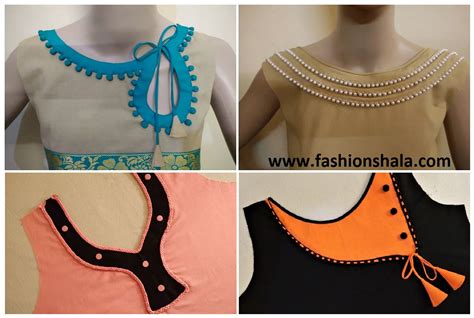 Beautiful Kurta Neck Design Cutting And Stitching Tutorial Fashionshala