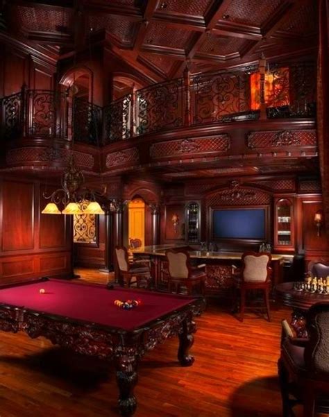 Fun Rooms Upscale Man Cave Classy Man Cave Game Room