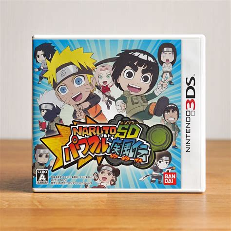 ตลับแท้ Nintendo 3ds Naruto Sd Powerful Shippuden มือสอง โซนญี่ปุ่น