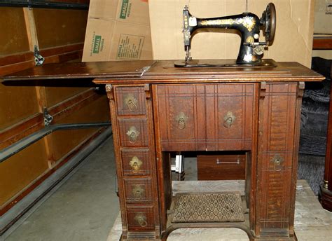 Antique Singer Sewing Machine Cabinet Homdesigns