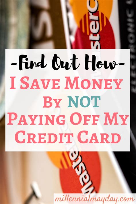 You'll pay the card off in two years and pay $1,100 in interest. Don't Pay Credit Card Off Every Month and Save Money | Best money saving tips, Saving money ...