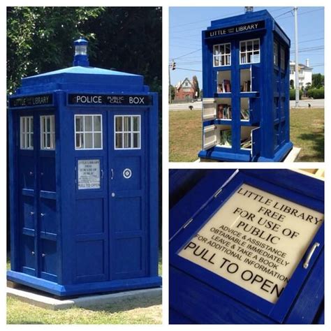 The Doctor On Twitter Little Library Little Free Libraries Public