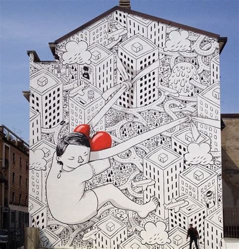 By Millo In Milan 415 Lp Graffiti Artistici Di Strada Street Art
