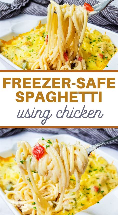 Freezer Friendly Chicken Spaghetti Recipe Hot Sex Picture