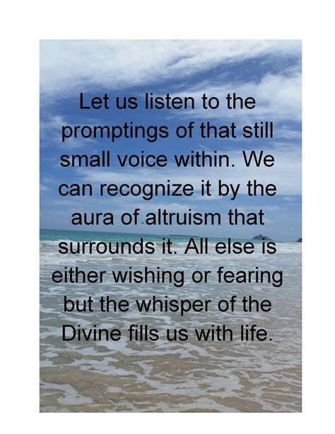 Listening Spiritual Quotes Aura Divine The Voice Inspirational