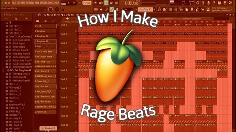How I Make Rage Beats Fl Studio Tutorial Youtube