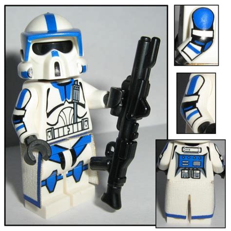 501st Legion Arf Scout Clone Trooper „boomer Custom Brick Design