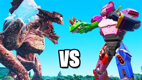What will happen during the fortnite live event? The MONSTER vs ROBOT FIGHT in FORTNITE! (Live Event) - YouTube