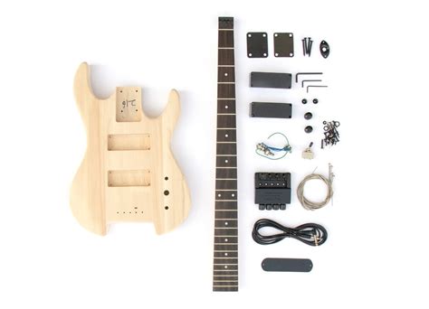 4-String Bass Kit - DIY Electric Guitar Kit – TuneCraft Guitars