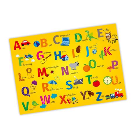 Abc Alphabet Poster Chart Ph