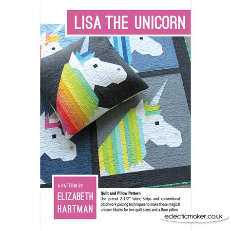 Elizabeth Hartman Lisa The Unicorn Pattern Quilt Patterns From