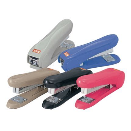 They are made of high impact plastic. Max HD-50 Stapler