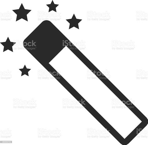 Magic Wand Vector Outline Icon Stock Illustration Download Image Now