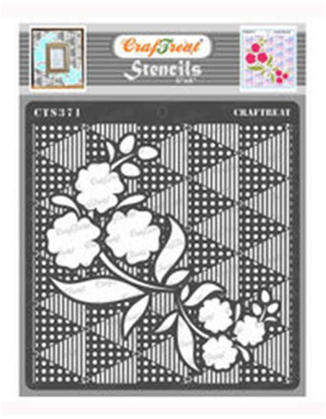 Fusion Stencil Templates Flower Fusion Craftreat