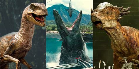 Jurassic Parkworld The 15 Most Deadly Dinosaurs In The Franchise Ranked