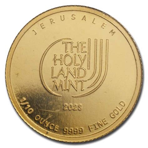 Buy 110 Oz Gold Round Holy Land Mint Dove Of Peace In Assay Apmex
