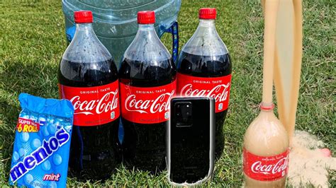 The samsung galaxy s21 flagship devices have launched recently. Galaxy S20 Ultra 8K Test: COCA COLA & MENTOS EXPERIMENT ...