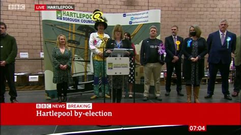 Hartlepool By Election Result Youtube