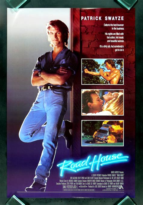 Road House 1sh Original Movie Poster Rolled Unused Roadhouse Patrick