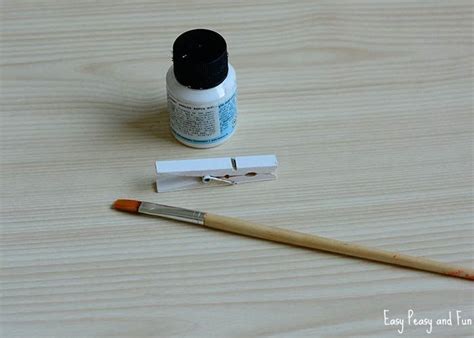 Clothespin Snowman Craft For Kids To Make Snowman Crafts