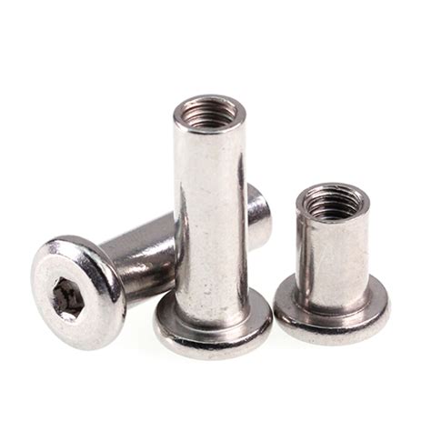 50pcslot M4 M5 M6 M8 Stainless Steel Furniture Nut Plywood Nuts Dual