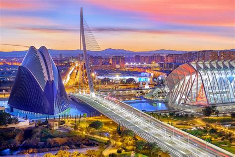 The City Of Arts And Sciences In Valencia Community Of Valencia Spain