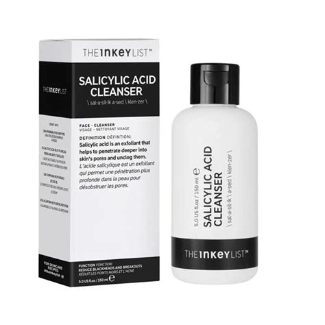 Salicylic acid is well known for its ability to cure acne, pimple, and other blemishes. THE INKEY LIST SALICYLIC ACID CLEANser | CH Tralee | Ireland