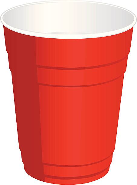 Best Red Plastic Cup Illustrations Royalty Free Vector