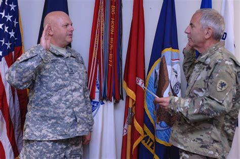 Michigan National Guard Adjutant General Administers Reenlistment Oath