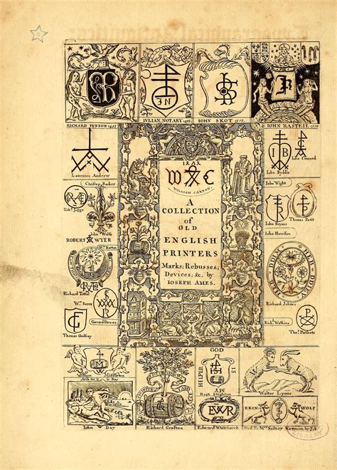 Intaglio Early Printed Books