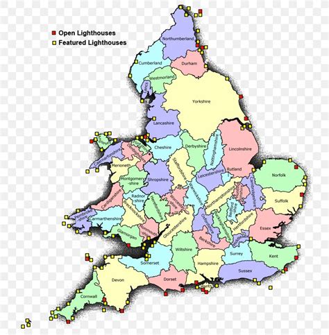 British Counties Map