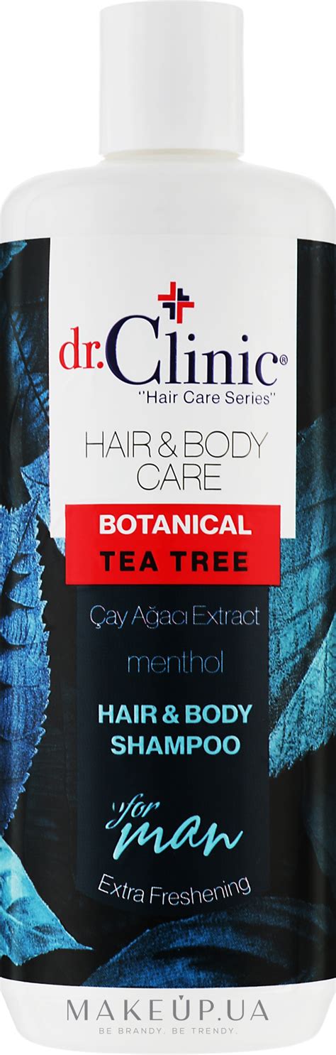 Dr Clinic Skin Care Botanical Tea Tree Hair Body Shampoo Мужской