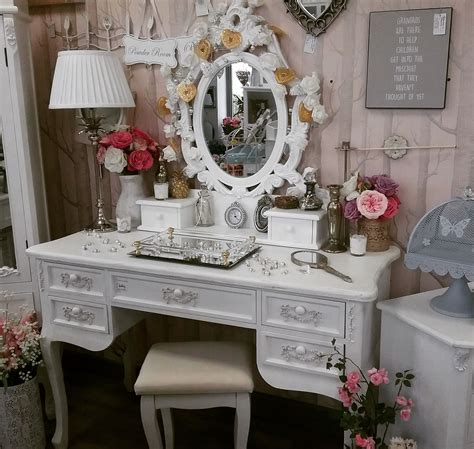 Discover an elegant wooden dressing table and stool for your bedroom in our collection of dressing tables for storing away your jewellery, make up and other items. White Dressing Table, Stool & Mirror Set - Lila Range ...