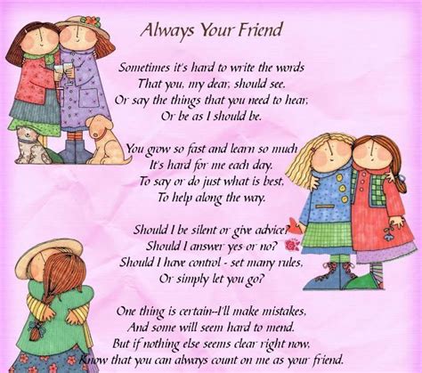 Always Your Friend Friendship Day Poems Friendship Poems Friend