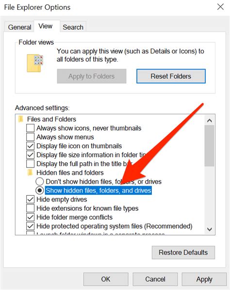 How To See Hidden Files In Windows 10 Информационный сайт о Windows 10