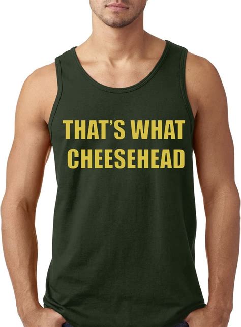 The Silo Green Green Bay Thats What Cheesehead Tank Top