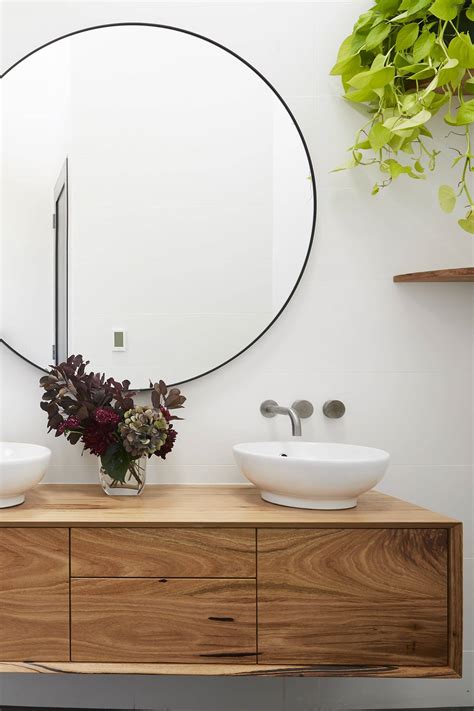 We actually have double vanities in most of the mountain house bathrooms, which makes it hard to do a single round. Need a Large Round Mirror? Here's 10 of the Best for your ...