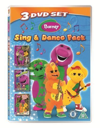 Barney Sing And Dance Pack 3 Dvd Set Reino Unido Amazones