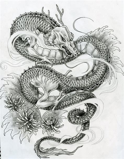 Japanese Dragon Tattoo Design By Zakariaseatworld Designs Interfaces