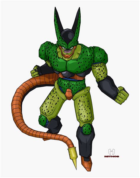 Also how he created other forms to suppress his power. Dragon Ball Z Cell Form 2, HD Png Download - kindpng