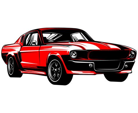 Ford Mustang Svg Mustang Svg Hot Rod Svg 1967 Muscle Car Etsy