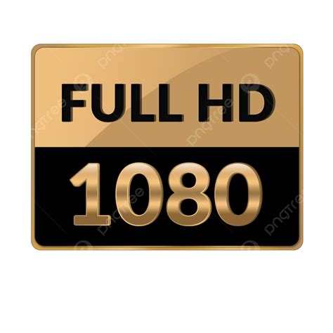 Full Hd 1080 Icon Button Png Vector Psd And Clipart With Transparent